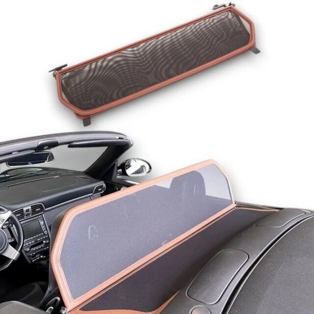 Windschott passend für Porsche 911 996 997 in braun