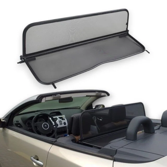 Windschott passend für Renault Megane CC II in schwarz