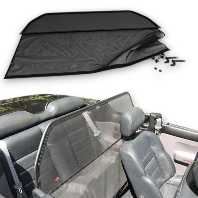 Windschott passend für Renault R19 in schwarz