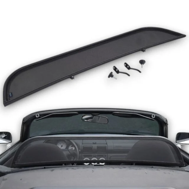Windschott passend für Toyota MR2 W3 Spyder in schwarz