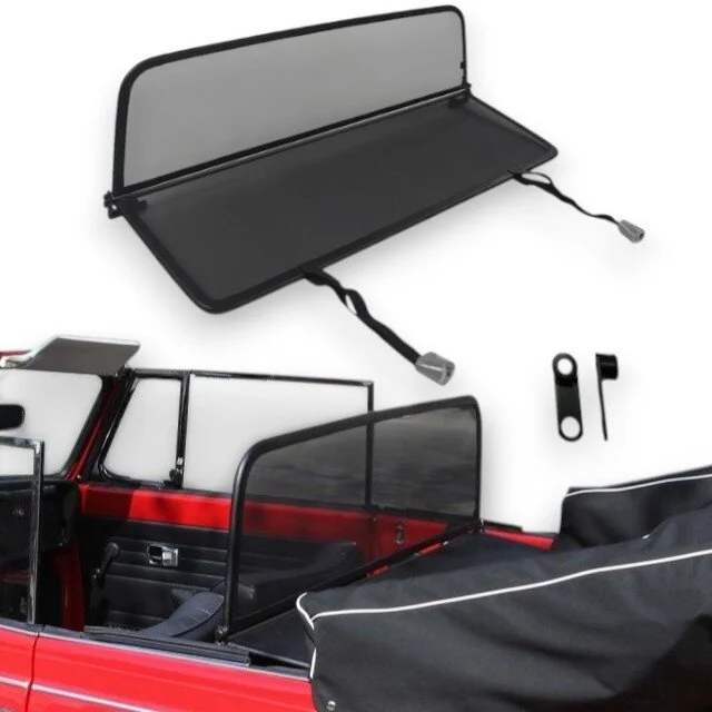 Windschott passend für Volkswagen Käfer1302 in schwarz