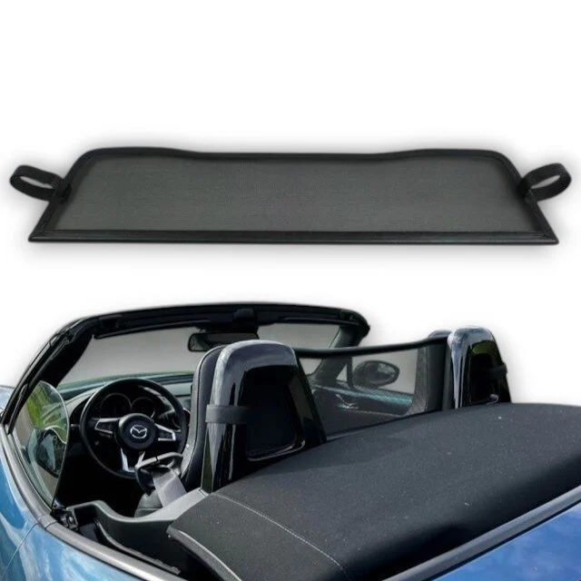 Windschott Spiegel design passend für Mazda MX-5 2025 - 2025 in schwarz