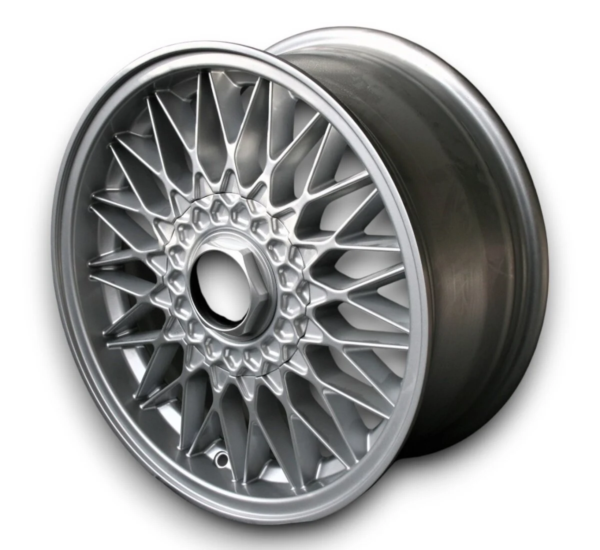 X Spoke Style silber Leichtmetallfelgen für BMW 7er E23 7x15 ET 20