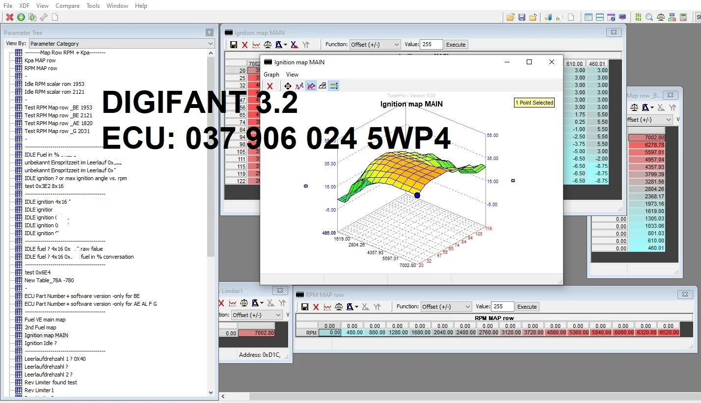 XDF datei Golf 3 GTI 2.0L 16V ABF Digifant 3.2