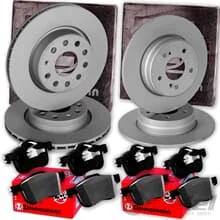 ZIMMERMANN BREMSSCHEIBEN + BELÄGE VORNE+ HINTEN für OPEL MOVANO RENAULT MASTER 2