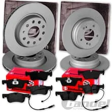 Zimmermann BREMSSCHEIBEN+BELÄGE VORNE+HINTEN passend für MINI R55 R56 R57 R58/59