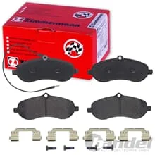 ZIMMERMANN SCHEIBENBREMSBELAG passend für CITROEN JUMPY FIAT SCUDO 1.6 + 2.0