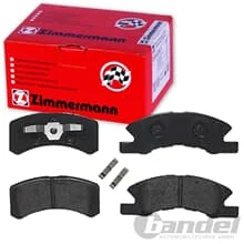 ZIMMERMANN SCHEIBENBREMSBELAG VORNE passend für MITSUBISHI SPACE STAR 1.0 + 1.2
