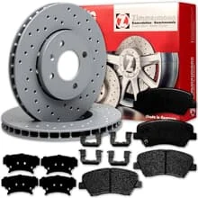 ZIMMERMANN SPORT BREMSSCHEIBEN 280mm + BELÄGE VORNE passend für KIA CEED JD