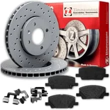 ZIMMERMANN SPORT-BREMSSCHEIBEN + BELÄGE VORNE passend für OPEL MOKKA + MOKKA X